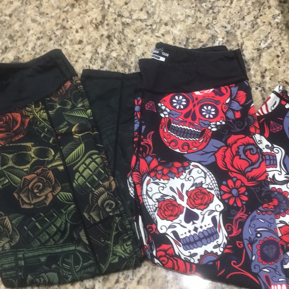 Two pair Constantly Varied Leggings 7/8 length